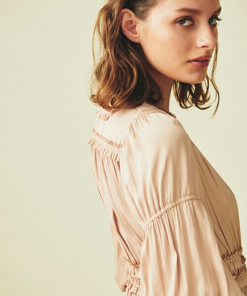 【25年 極美品】グレースコンチネンタル ボタニカル シャーリングワンピース 25年 極美品】グレースコンチネンタル ボタニカル シャーリング