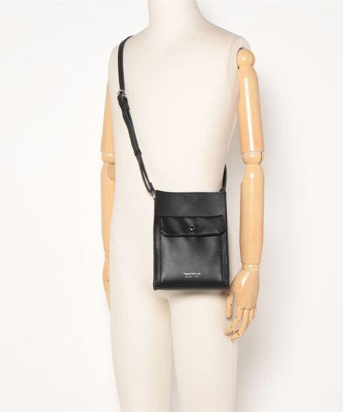 Right-on（ライトオン）の「【PLUS ONE】ＰＬフロントフラップバッグ（ショルダーバッグ・メンズ・ブラック/グレー・ONE SIZE）」の17枚目の写真