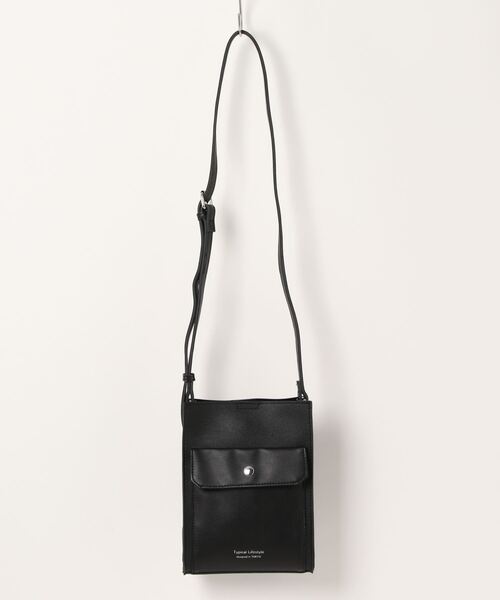 Right-on（ライトオン）の「【PLUS ONE】ＰＬフロントフラップバッグ（ショルダーバッグ・メンズ・ブラック/グレー・ONE SIZE）」の13枚目の写真