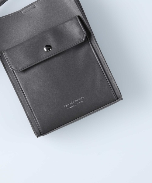 Right-on（ライトオン）の「【PLUS ONE】ＰＬフロントフラップバッグ（ショルダーバッグ・メンズ・ブラック/グレー・ONE SIZE）」の10枚目の写真