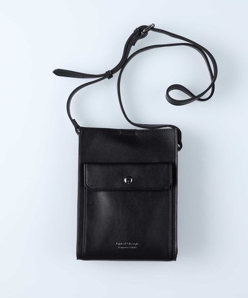 Right-on（ライトオン）の「【PLUS ONE】ＰＬフロントフラップバッグ（ショルダーバッグ・メンズ・ブラック/グレー・ONE SIZE）」の3枚目の写真