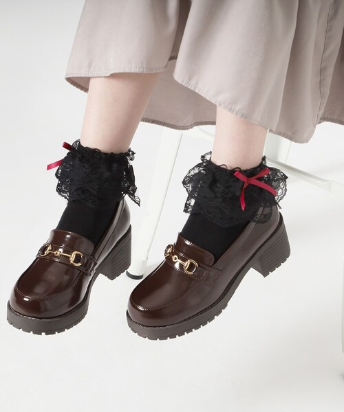 cs T&P(シーエスティーアンドピー)の「ビット付きマニッシュローファー(パンプス・レディース・ダークブラウン/ブラック/アイボリー/ダークブラウン系1・25.0cm/24.5cm/24.0cm/23.5cm/23.0cm/22.5cm)」の13枚目の写真