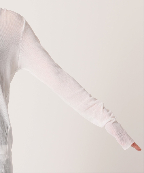 AP STUDIO(エーピーストゥディオ)の「《追加2》シアーリブTシャツ(Tシャツ/カットソー・レディース・ブラック・FREE)」の13枚目の写真