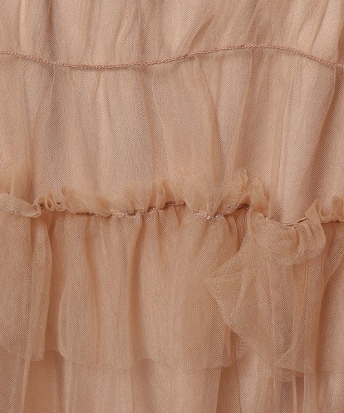 LOWRYS FARM（ローリーズファーム）の「２ＷＡＹチュールスカート　965157（スカート・レディース・ホワイト/ブラック/ブラウン・FREE）」の21枚目の写真