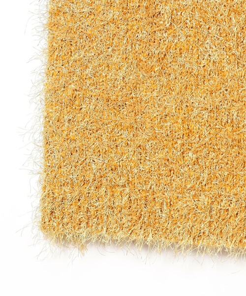 Ray BEAMS（レイビームス）の「Ray BEAMS / フェザーヤーン ハーフスリーブ クルーネック ニット（ニット/セーター・レディース・シルバー/ゴールド・ONE SIZE）」の22枚目の写真