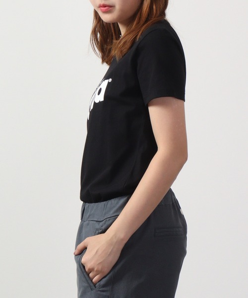 DIMENSIONE danza(ディメンシオーネ ダンツァ)の「DIMENSIONE danza フロントロゴTシャツ(Tシャツ/カットソー・レディース・ブラック/ピンク系/ホワイト/ブルー/ライトピンク/イエロー・XS/M/S)」の16枚目の写真