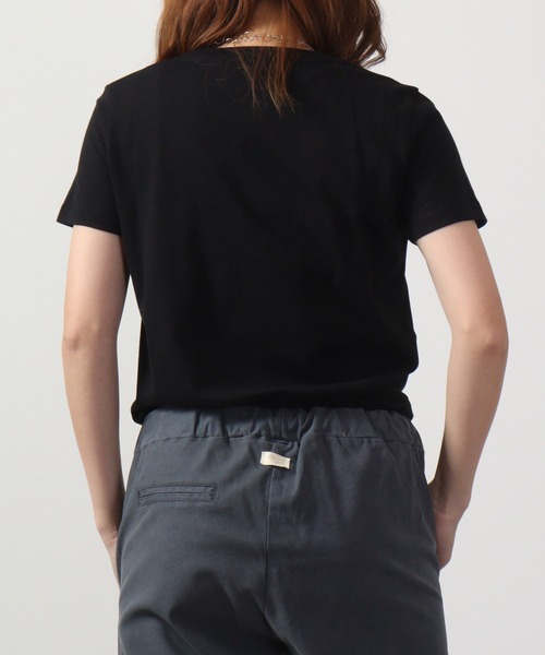 DIMENSIONE danza(ディメンシオーネ ダンツァ)の「DIMENSIONE danza フロントロゴTシャツ(Tシャツ/カットソー・レディース・ブラック/ピンク系/ホワイト/ブルー/ライトピンク/イエロー・XS/M/S)」の17枚目の写真