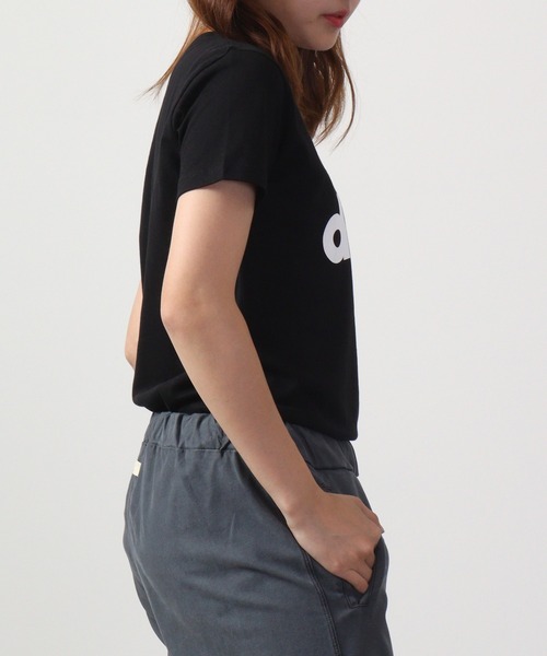 DIMENSIONE danza(ディメンシオーネ ダンツァ)の「DIMENSIONE danza フロントロゴTシャツ(Tシャツ/カットソー・レディース・ブラック/ピンク系/ホワイト/ブルー/ライトピンク/イエロー・XS/M/S)」の15枚目の写真