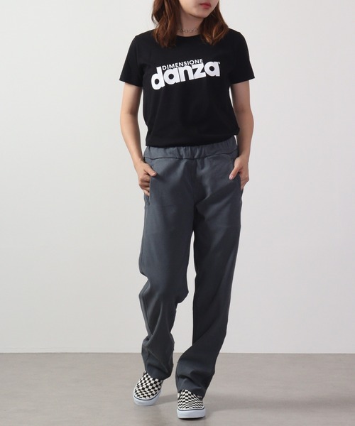 DIMENSIONE danza(ディメンシオーネ ダンツァ)の「DIMENSIONE danza フロントロゴTシャツ(Tシャツ/カットソー・レディース・ブラック/ピンク系/ホワイト/ブルー/ライトピンク/イエロー・XS/M/S)」の18枚目の写真