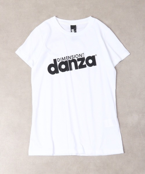 DIMENSIONE danza(ディメンシオーネ ダンツァ)の「DIMENSIONE danza フロントロゴTシャツ(Tシャツ/カットソー・レディース・ブラック/ピンク系/ホワイト/ブルー/ライトピンク/イエロー・XS/M/S)」の7枚目の写真