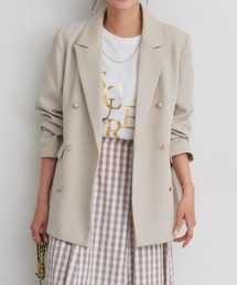 Pierrot（ピエロ）の「ダブルボタンテーラードジャケット（テーラードジャケット）」