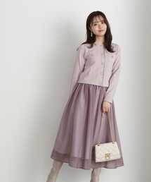 PROPORTION BODY DRESSING | オーガンジーギャザースカート / 1213220909(スカート)