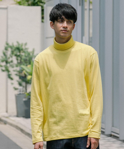 久米繊維 タートルネックロンT長袖（size BIG） タートルネックビッグT