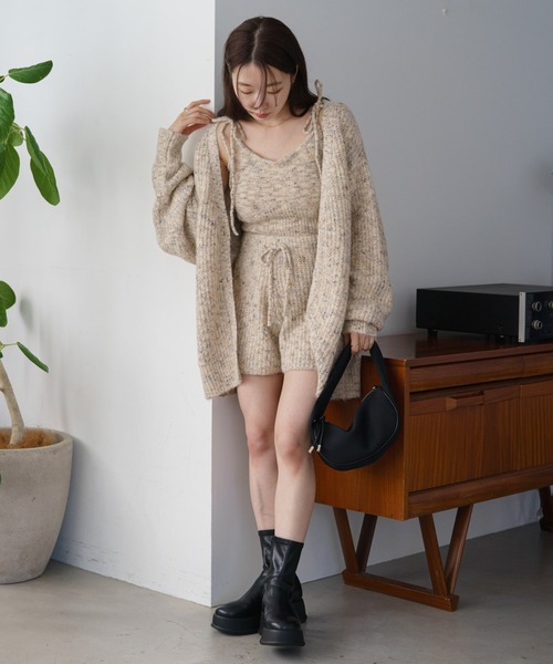 Kastane(カスタネ)の「【2023AWアイテム】ハーフムーンBAG(ハンドバッグ・レディース・アイボリー/ブラック・FREE)」の13枚目の写真