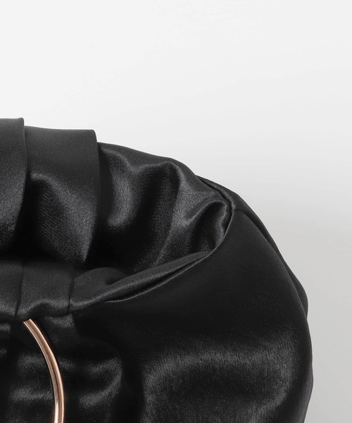 URBAN RESEARCH ROSSO WOMEN（アーバンリサーチ　ロッソ）の「kaene　リングハンドルバッグ（ハンドバッグ・レディース・ベージュ系その他/ブラック・FREE）」の9枚目の写真