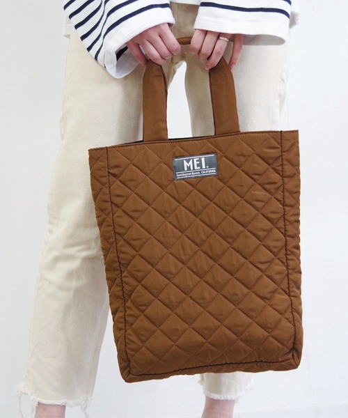 MEI（メイ）の「MEI/メイ クオルトトート【224016】（トートバッグ・メンズ・ブラック/オリーブ/ブラウン・FREE）」の3枚目の写真