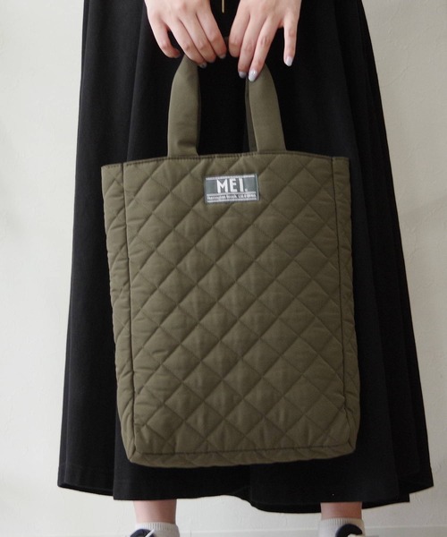MEI（メイ）の「MEI/メイ クオルトトート【224016】（トートバッグ・メンズ・ブラック/オリーブ/ブラウン・FREE）」の6枚目の写真