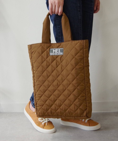 MEI（メイ）の「MEI/メイ クオルトトート【224016】（トートバッグ・メンズ・ブラック/オリーブ/ブラウン・FREE）」の4枚目の写真