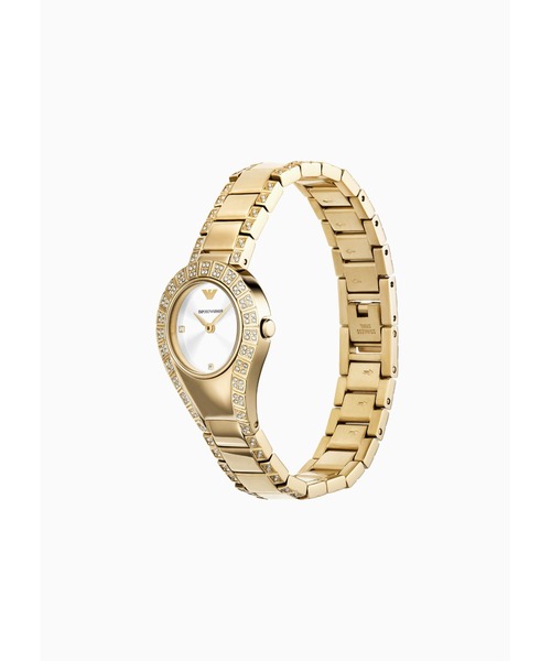 EMPORIO ARMANI(エンポリオアルマーニ)の「【エンポリオ アルマーニ】ステンレススチールベルトウォッチ(バタフライ)NEVA_AR11574(アナログ腕時計・レディース・その他1・FREE)」の2枚目の写真