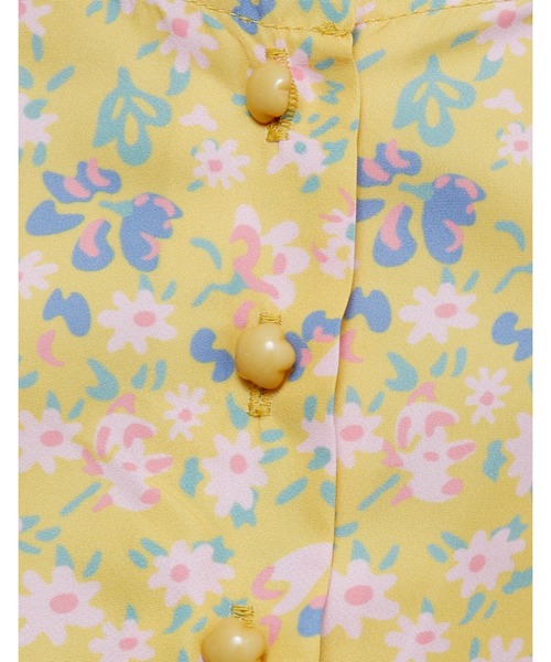 Little sunny bite(リトルサニーバイト)の「《Little sunny bite》Original floral long dress(ワンピース・レディース・イエロー・MEDIUM/SMALL)」の5枚目の写真