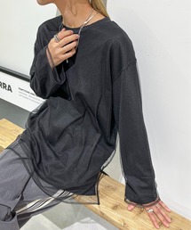 feepur | チュールレイヤードロンTee(Tシャツ/カットソー)