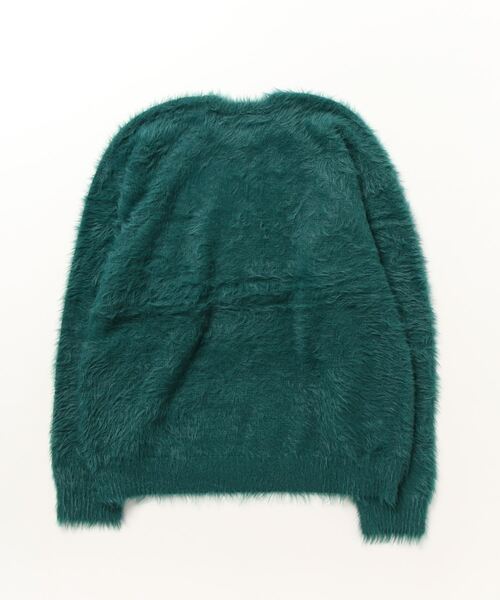 C.E.L.STORE（セルストア）の「DEL MAR sportswear/デルマースポーツウェア 70S SHORT-HAIR CREW SWEATER ショートヘアークルーセーター（ニット/セーター・メンズ・ワイン/ブラック/グリーン・LARGE/MEDIUM/X-SMALL）」の4枚目の写真