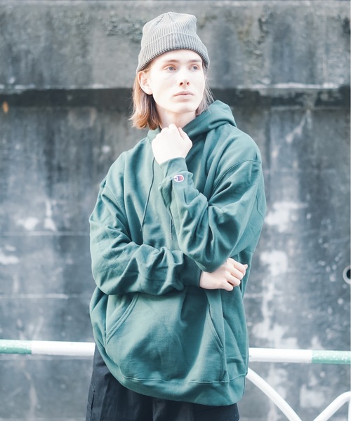 Champion(チャンピオン)の「【Champion/チャンピオン】champion Adult 9 oz. Double Dry Eco Pullover Hood S700 9オンス プルオーバーパーカー 再生繊維使用(パーカー・メンズ・ブラック/チャコールグレー/グレー/ネイビー/ライトグレー/ホワイト/ゴールド/レッド系その他/ダークグリーン/マルーン/オレンジ・XX-LARGE/SMALL/MEDIUM/LARGE/X-LARGE/XXX-LARGE)」の7枚目の写真