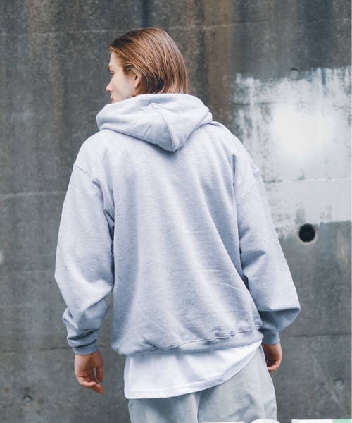 Champion(チャンピオン)の「【Champion/チャンピオン】champion Adult 9 oz. Double Dry Eco Pullover Hood S700 9オンス プルオーバーパーカー 再生繊維使用(パーカー・メンズ・ブラック/チャコールグレー/グレー/ネイビー/ライトグレー/ホワイト/ゴールド/レッド系その他/ダークグリーン/マルーン/オレンジ・XX-LARGE/SMALL/MEDIUM/LARGE/X-LARGE/XXX-LARGE)」の22枚目の写真