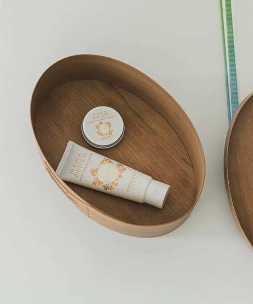 URBAN RESEARCH DOORS（アーバンリサーチドアーズ）の「『WEB限定』AXCIS　シェーカーオーバルボックス S（インテリア雑貨・レディース・ブラウン・SMALL）」の3枚目の写真