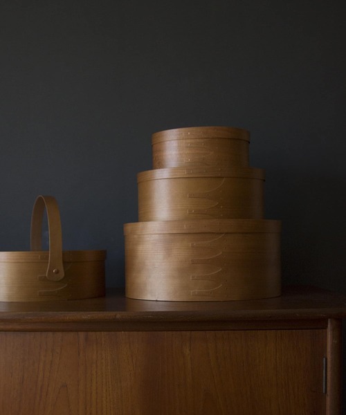 URBAN RESEARCH DOORS（アーバンリサーチドアーズ）の「『WEB限定』AXCIS　シェーカーオーバルボックス S（インテリア雑貨・レディース・ブラウン・SMALL）」の11枚目の写真