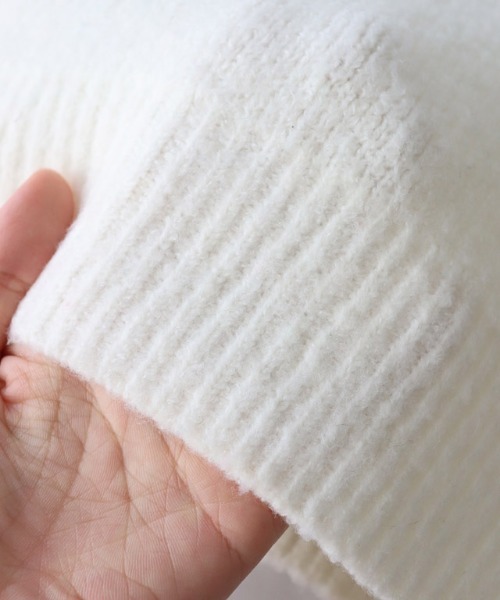 Pierrot（ピエロ）の「ウォッシャブル2wayニットカーディガン（カーディガン/ボレロ・レディース・ブラック/ブルー/グリーン/アイボリー/杢グレー/ピンク/レッド/ピンク系/ブルー系/チャコール/ラベンダー/ミント・M/L/LL）」の22枚目の写真