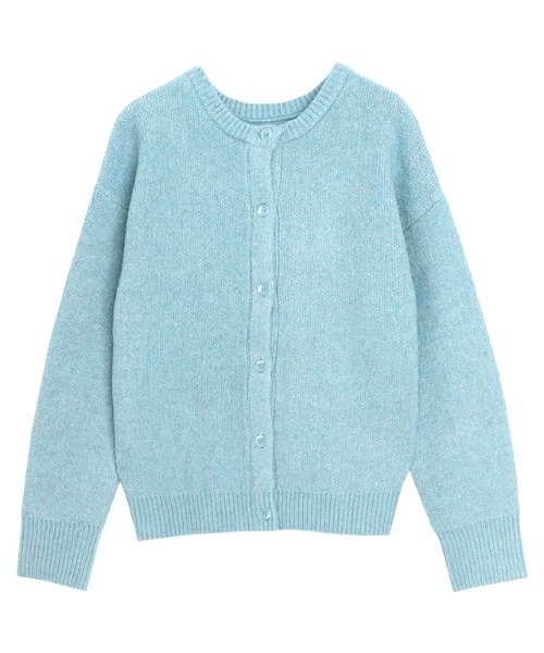 Pierrot（ピエロ）の「ウォッシャブル2wayニットカーディガン（カーディガン/ボレロ・レディース・ブラック/ブルー/グリーン/アイボリー/杢グレー/ピンク/レッド/ピンク系/ブルー系/チャコール/ラベンダー/ミント・M/L/LL）」の17枚目の写真