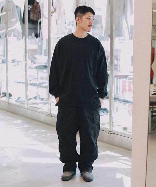 BEAMS T（ビームスティー）の「newT / Long Sleeve T-shirt（Tシャツ/カットソー・メンズ・ブラック/ライトグレー/ホワイト・XX-LARGE/SMALL/LARGE/X-SMALL/X-LARGE/MEDIUM）」の7枚目の写真