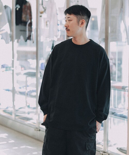 BEAMS T（ビームスティー）の「newT / Long Sleeve T-shirt（Tシャツ/カットソー・メンズ・ブラック/ライトグレー/ホワイト・XX-LARGE/SMALL/LARGE/X-SMALL/X-LARGE/MEDIUM）」の8枚目の写真