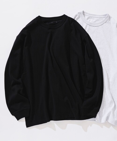 BEAMS T（ビームスティー）の「newT / Long Sleeve T-shirt（Tシャツ/カットソー・メンズ・ブラック/ライトグレー/ホワイト・XX-LARGE/SMALL/LARGE/X-SMALL/X-LARGE/MEDIUM）」の10枚目の写真
