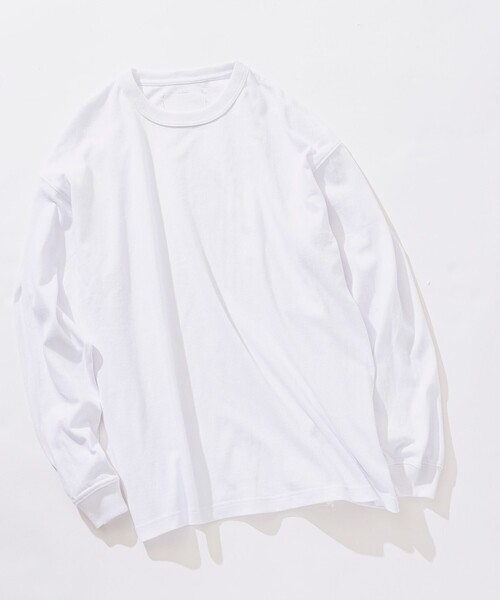 BEAMS T（ビームスティー）の「newT / Long Sleeve T-shirt（Tシャツ/カットソー・メンズ・ブラック/ライトグレー/ホワイト・XX-LARGE/SMALL/LARGE/X-SMALL/X-LARGE/MEDIUM）」の5枚目の写真
