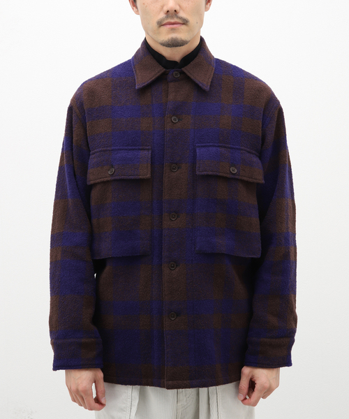 ジャケット・アウター KAPTAIN SUNSHINE Mill Coat Kaptain Sunshine Short Mill Coat Melton Wool Loden Green