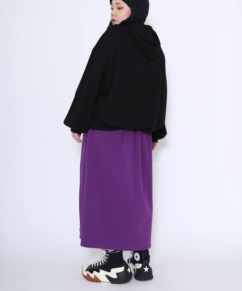 PUNYUS(プニュズ)の「稲荷ビッグパーカー(パーカー・レディース・ブラック/レッド/杢グレー・4/3)」の8枚目の写真