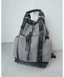 CURI BISCUI | メッシュ素材 巾着リュック(バックパック/リュック)