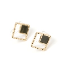 ダイヤカラーノンホールピアス / 986391