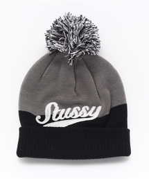 STUSSY | Kids Script Pom Beanie(ニットキャップ/ビーニー)