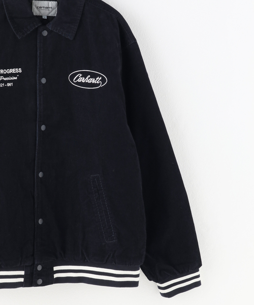CARHARTT WIP レターマンジャケット ネイビーカーハートWIP Carhartt WIP ジャケット 