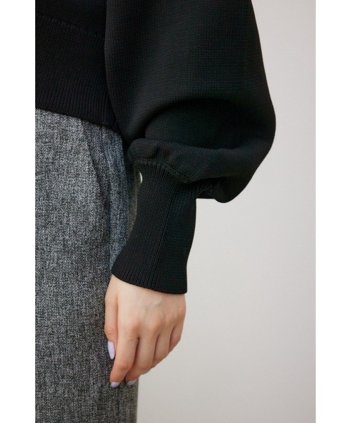 AZUL by moussy（アズールバイマウジー）の「スポンディッシュカーディガン（カーディガン/ボレロ・レディース・ミント/アイボリー/グレー/ブラック・MEDIUM/SMALL）」の15枚目の写真