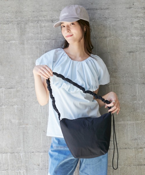 petit main(プティマイン)の「【WEB限定】ママパパドロストミニショルダーバッグ【クロ】(ショルダーバッグ・レディース・ブラック・フリー)」の15枚目の写真