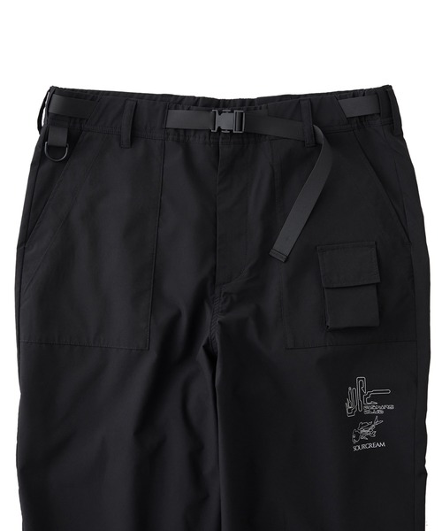 Sourcream（サワークリーム）の「【Sourcream Fising Club】SWITHING CARGO PT（カーゴパンツ・メンズ・ブラック・FREE）」の3枚目の写真