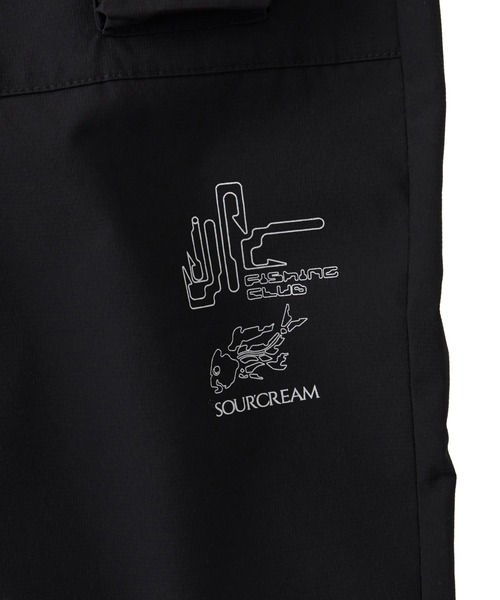 Sourcream（サワークリーム）の「【Sourcream Fising Club】SWITHING CARGO PT（カーゴパンツ・メンズ・ブラック・FREE）」の9枚目の写真
