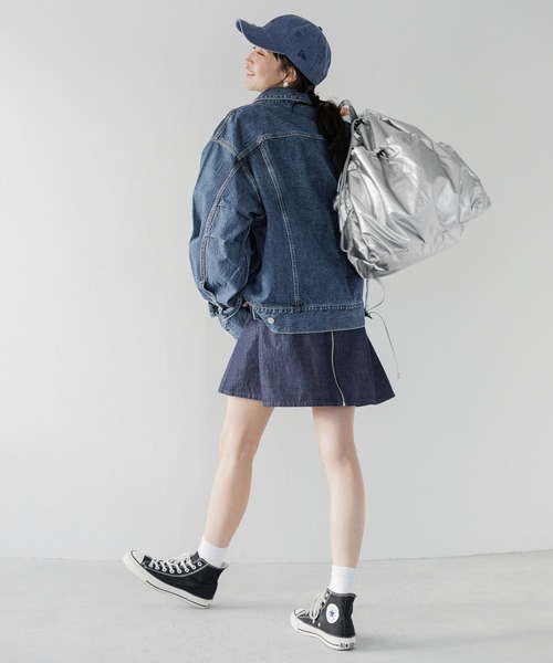 LOWRYS FARM(ローリーズファーム)の「ポケツキデイパック 996858(バックパック/リュック・レディース・アイボリー/シルバー/ブラック・FREE)」の6枚目の写真