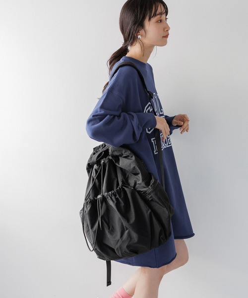 LOWRYS FARM(ローリーズファーム)の「ポケツキデイパック 996858(バックパック/リュック・レディース・アイボリー/シルバー/ブラック・FREE)」の11枚目の写真