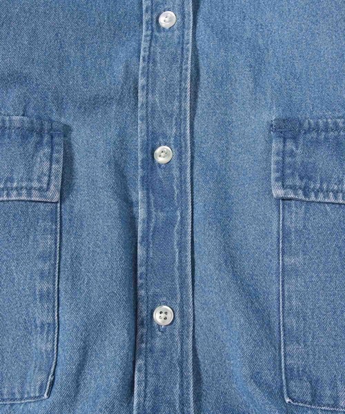 LOWRYS FARM デニムＢＩＧシャツＳＳ LOWRYS FARM｜デニムBIGシャツSS | Rakuten Fashion(楽天