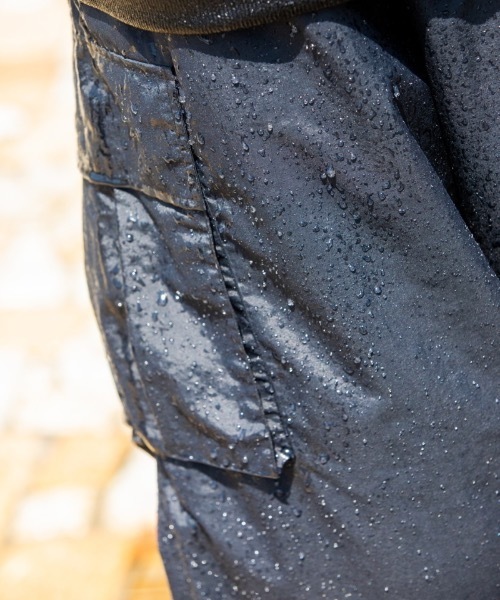 【セール】ELEMENT メンズ SHOD PANTS SNOW CA_05 WR ロングパンツ/エレメントオーバーサイズシルエット裾ドローコード付きナイロンカーゴパンツ（カーゴパンツ）｜ELEMENT（エレメント）